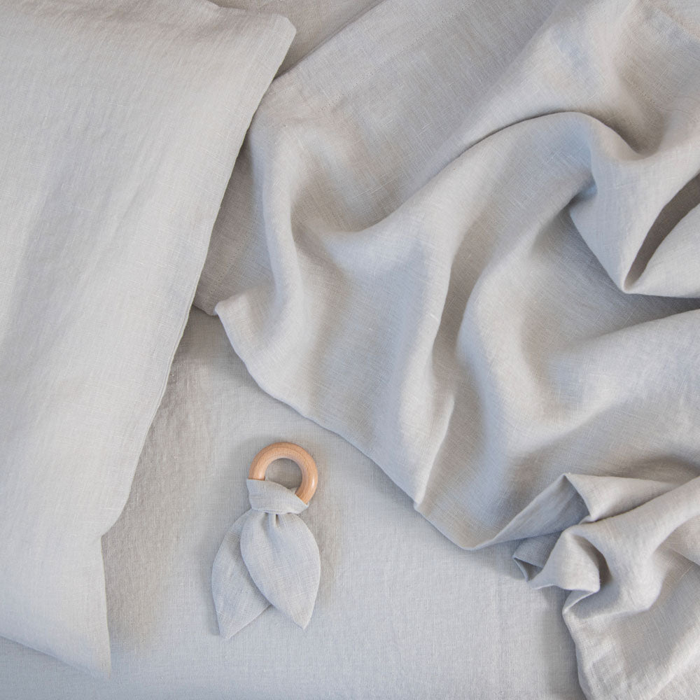 Linen Baby Bedding / Light Set